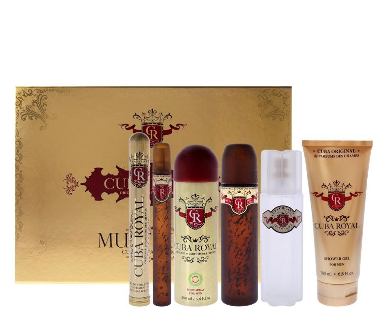 Cuba Royal Set (Apa de toaleta 100ml + Lotiune aftershave 100ml + Breloc)