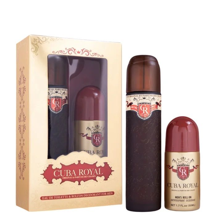 Cuba Royal Set (Apa de toaleta 100ml + Lotiune aftershave 100ml + Deodorant spray 200ml)