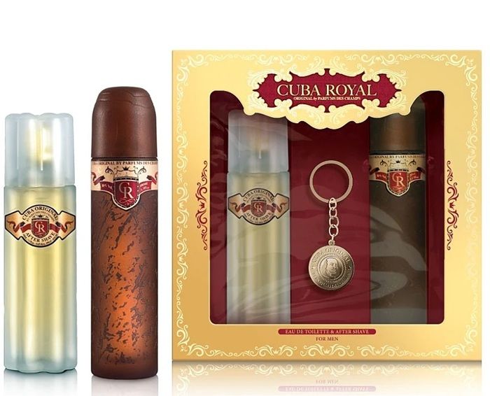 Cuba Royal Set (Apa de toaleta 100ml + Lotiune aftershave 100ml + Breloc)