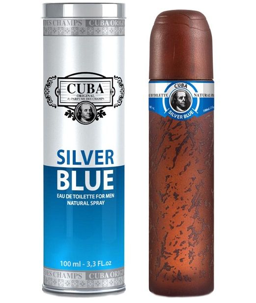 Cuba Silver Blue Apa de toaleta 100ml