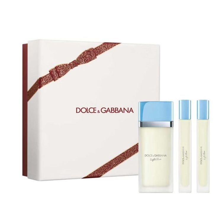 D&G Light Blue Femme Set (Apa de toaleta reincarcabila 50ml + 2xApa de toaleta 10ml)