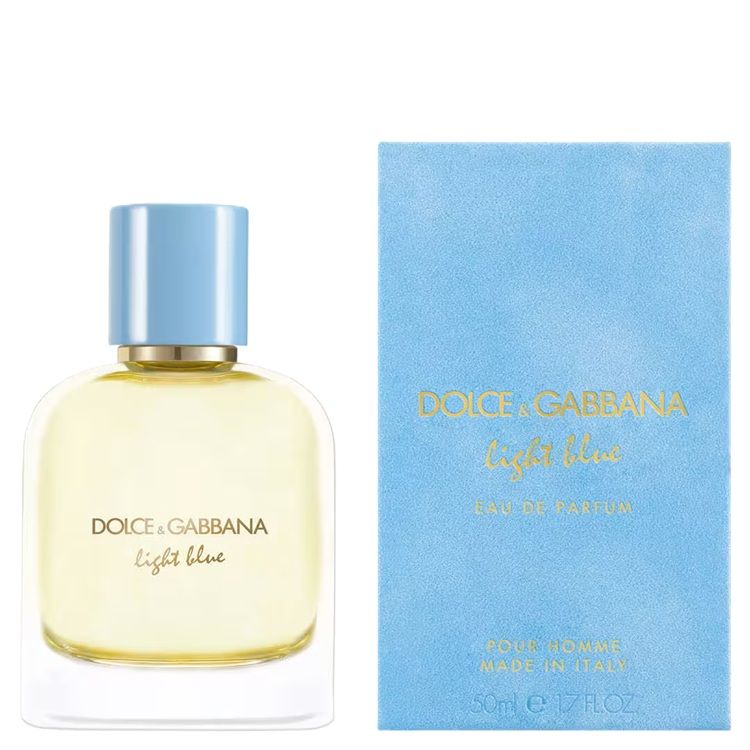 D&G Light Blue Homme Apa de parfum 50ml ambalaj