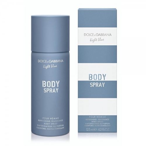 D&G Light Blue Homme Body Spray 125ml