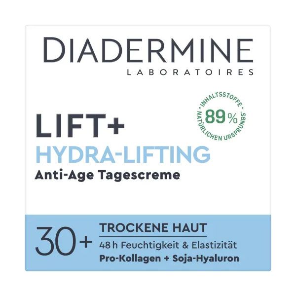 Diadermine Lift+Hydration Anti-Age Day Cream Crema de zi antirid pentru ten uscat 50ml