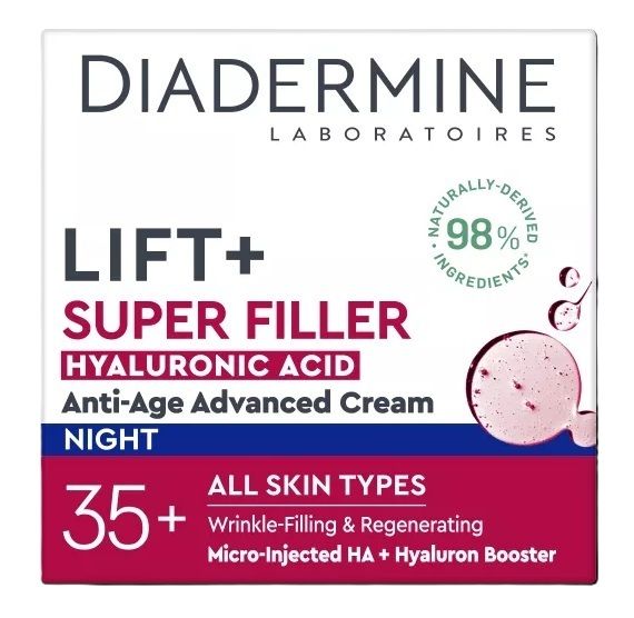 Diadermine Lift+ Super Filler Day Cream Crema de Zi Antirid 50ml