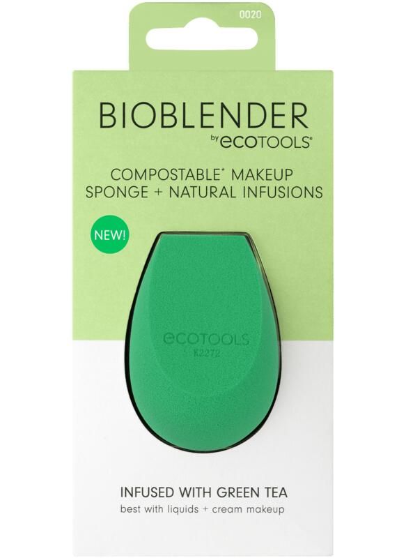 EcoTools Burete Machiaj Bio-degradabil Bioblender Makeup Sponge Green Tea