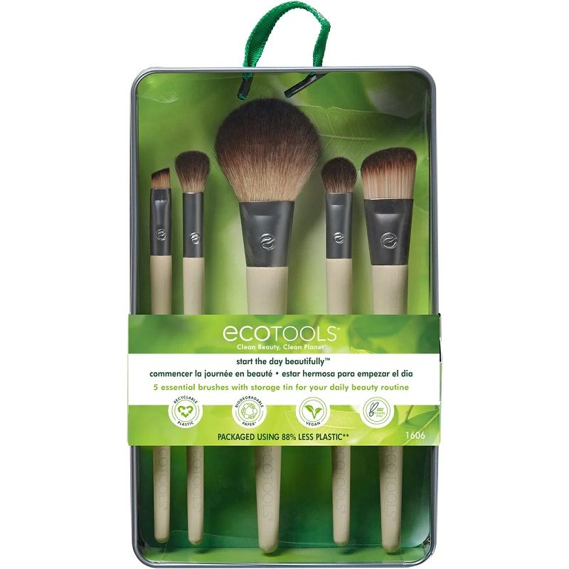 EcoTools Set Pensule Start the Day Beautifully Brush Kit