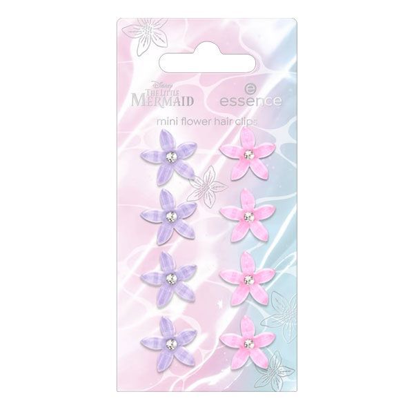 Essence Accesorii Par Disney The Little Mermaid Hair Clips Mini Flower 01 Jewel Of The Sea