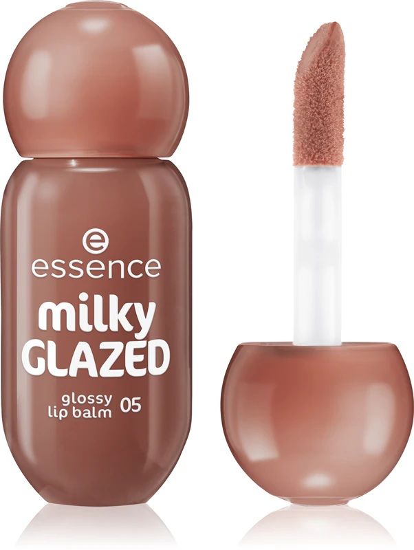Essence Balsam de Buze Milky Glazed Glossy Lip Balm 05 Latte-Tude 4ml