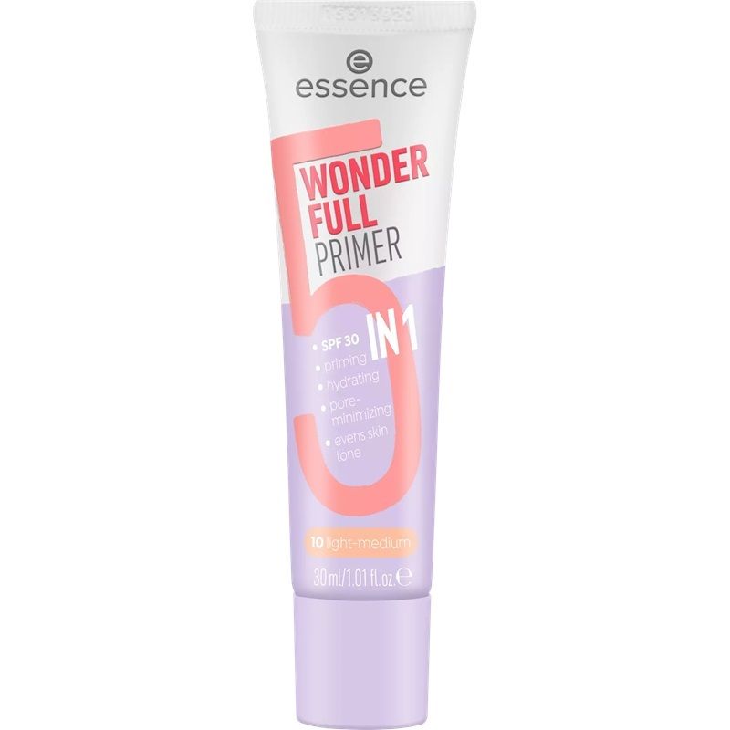 Essence Baza de Machiaj 5 in 1 Wonder Full Primer 10 Light-Medium 30ml 
