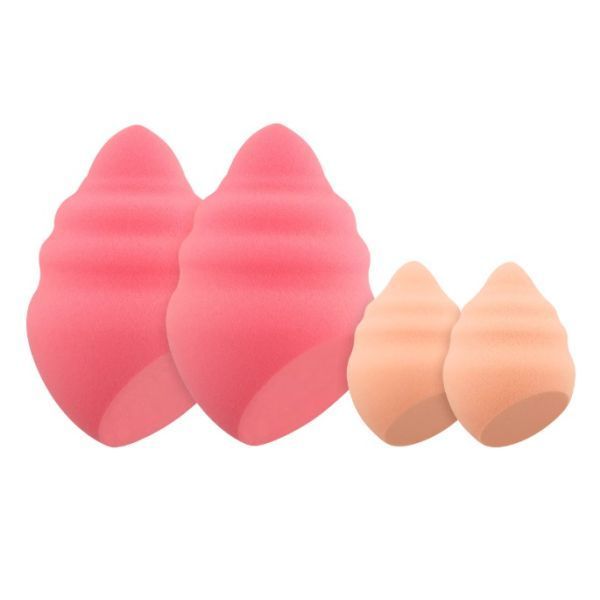 Essence Beauty Blender Disney The Little Mermaid Make-up Sponges 4x Burete Machiaj