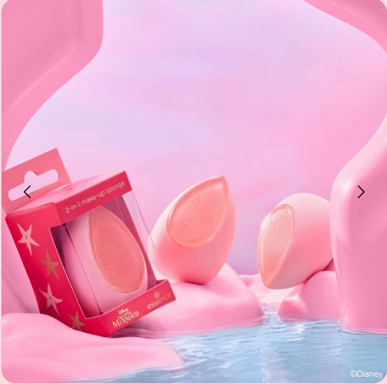Essence Beauty Blender Disney The Little Mermaid Sponge 2in1 Burete Machiaj