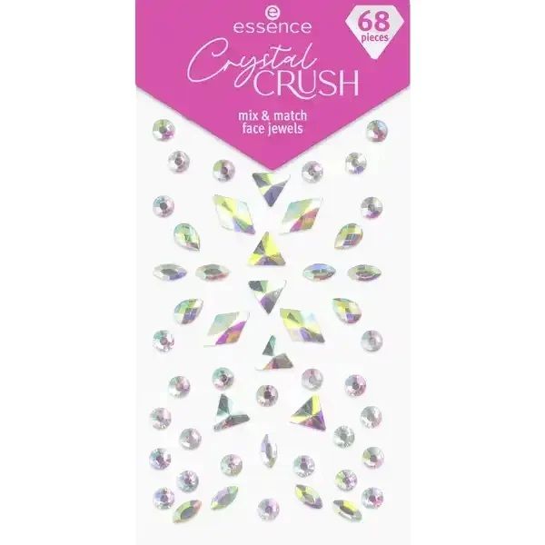 Essence Bijuterii Faciale Crystal Crush Mix&Match Face Jewels 01 Gemstone Glow