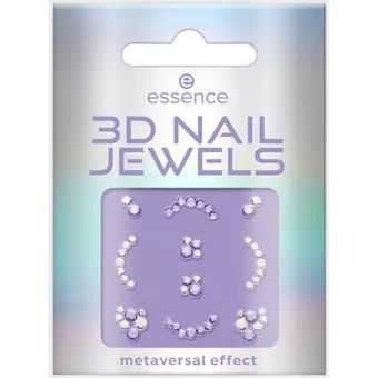 Essence Bijuterii pentru Unghii 3D Nail Jewels Metaversal Effect 01 Future Reality