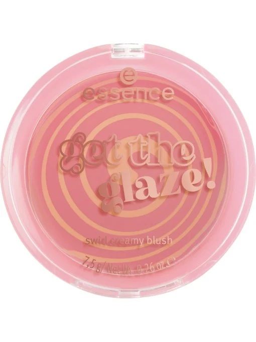 Essence Fard de obraz Get The Glaze! Swirl Creamy Blush 01 What A Yummy Twist! 7.5g