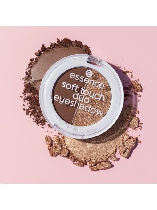 Essence Fard de Ochi Soft Touch Duo Eyeshadow 04 Mocha Muse