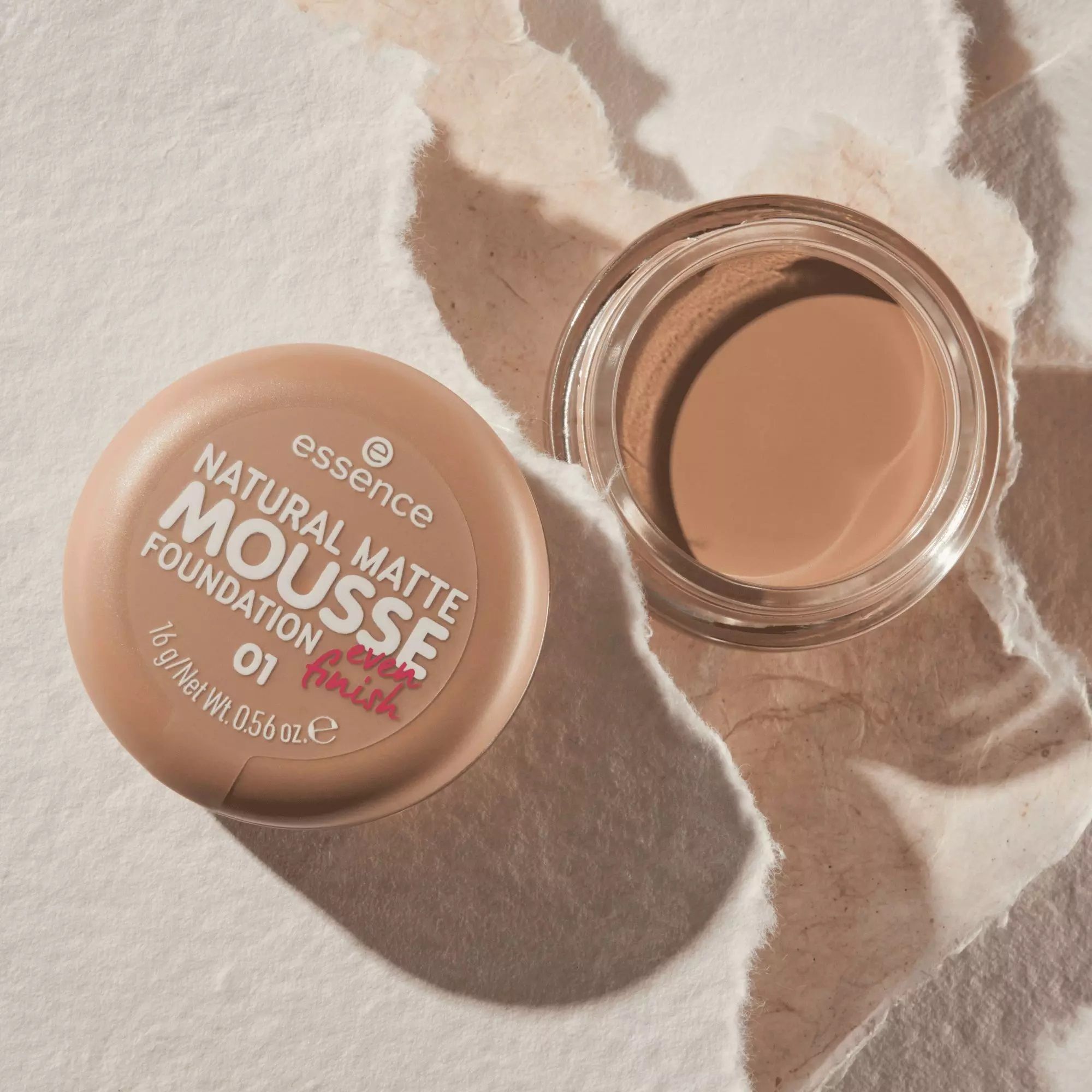 Essence Fond de Ten Spuma Natural Matte Mousse Foundation 01 16g