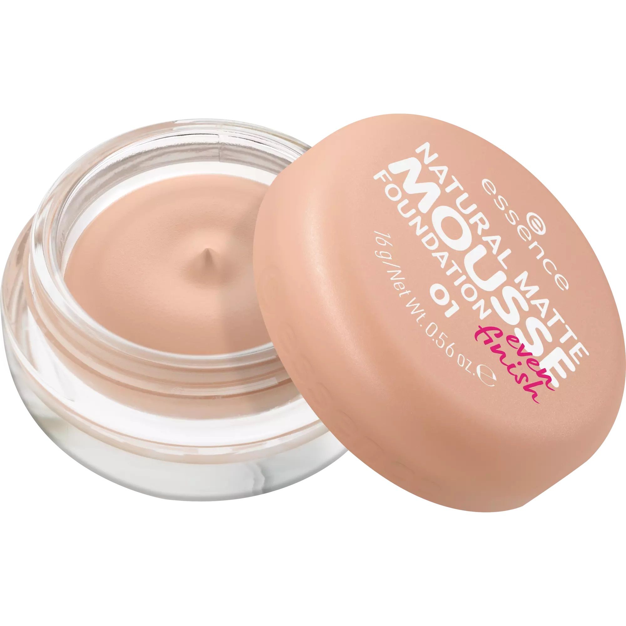 Essence Fond de Ten Spuma Natural Matte Mousse Foundation 01 16g