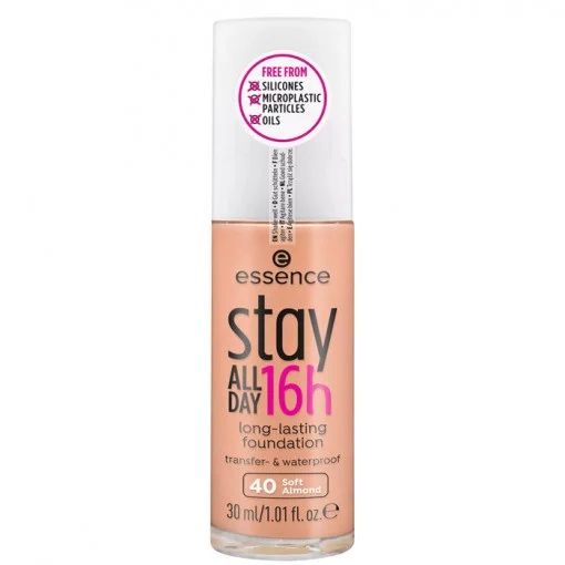 Essence Fond de Ten Stay All Day 16h 40 Soft Almond 30ml