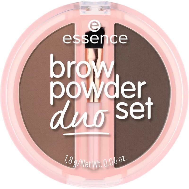Essence Kit de Sprancene Eyebrow Powder Duo Set 02 Medium 1.8g
