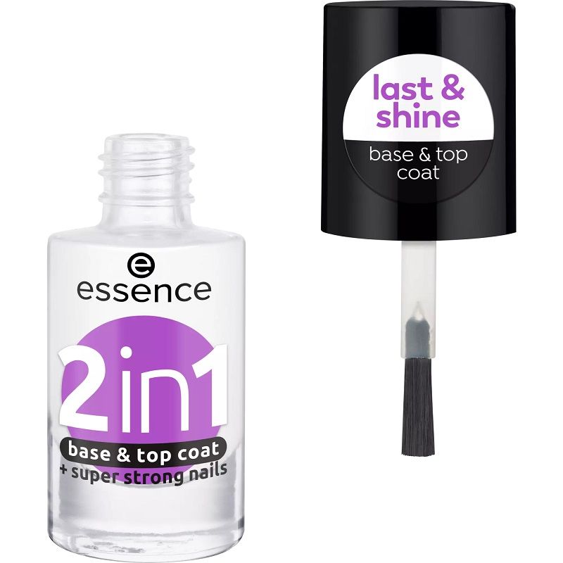 Essence Lac de Unghii 2IN1 Base&Top Coat 8ml