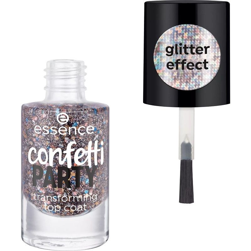 Essence Lac de Unghii Confetti Party Transforming Top Coat 8ml