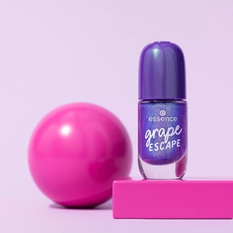 Essence Lac de Unghii Gel Nail Colour 79 grape ESCAPE 8ml 
