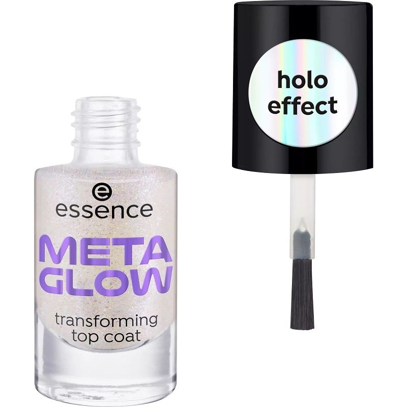 Essence Lac de Unghii Meta Glow Transforming Top Coat 8ml
