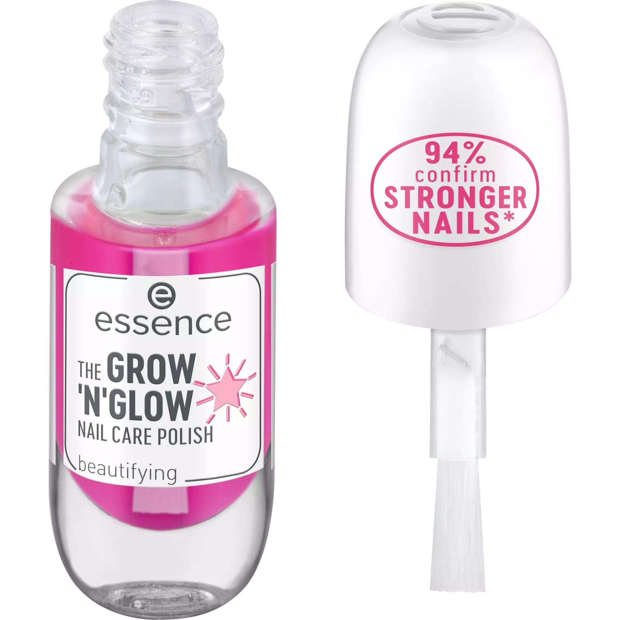 Essence Lac de Unghii The Grow 'N' Glow Nail Care Polish 8ml