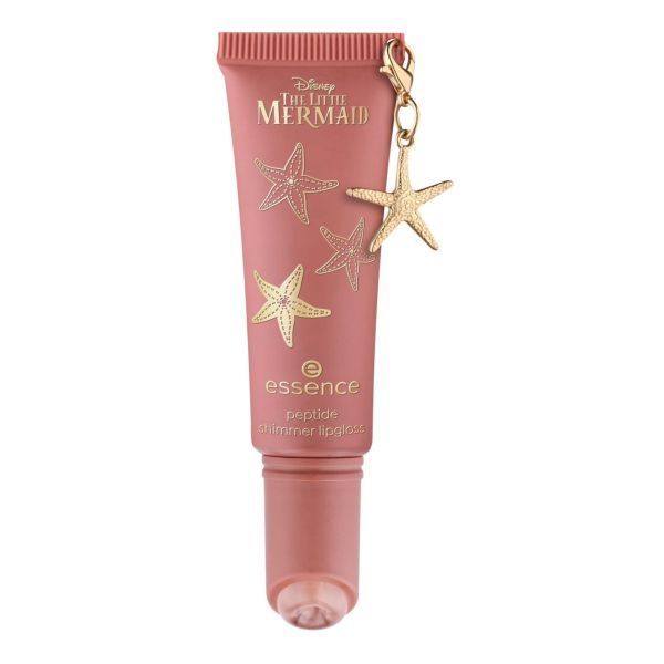 Essence Luciu de buze Disney The Little Mermaid Peptide Shimmer Lip Gloss 02 Seaside Romance 10ml
