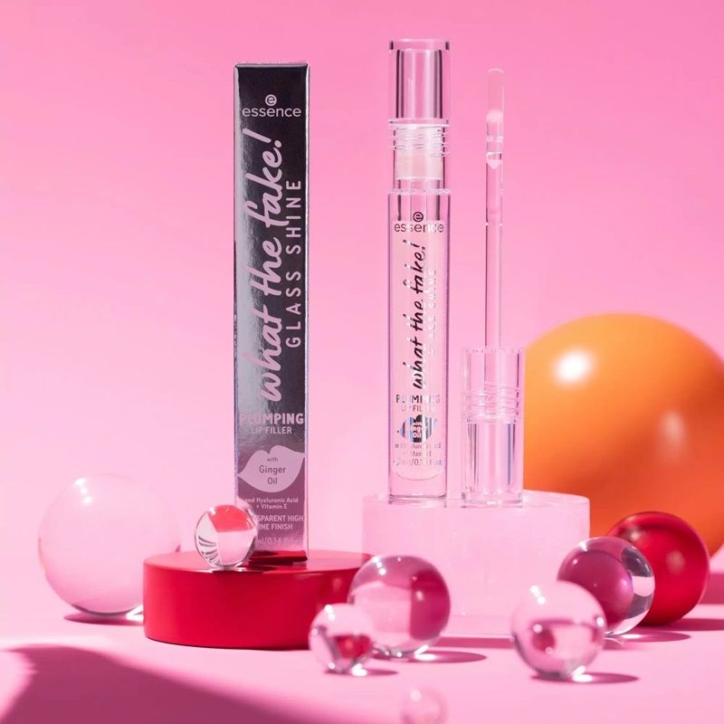 Essence Luciu de Buze Lip Filler Plumping What the Fake! Glass Shine Plumping 01 Oh So Glassy! 4.2ml