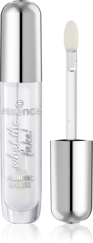 Essence Luciu de buze What the Fake Lip Plumping Gloss 100 Sheer Genius 4ml