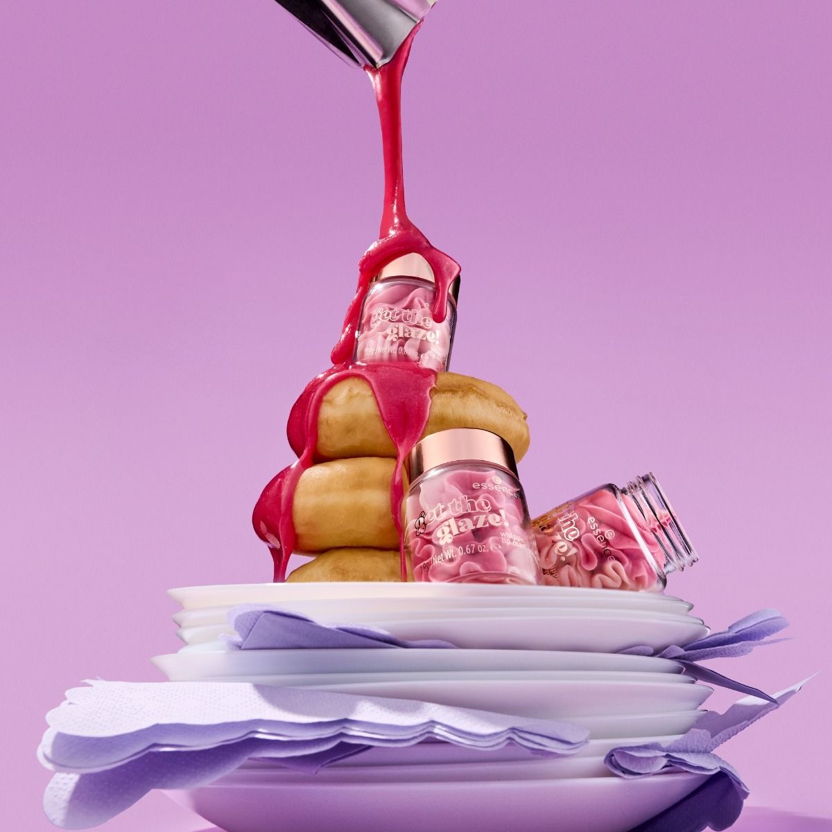 Essence Masca de Buze Get The Glaze! Whipped Lip Mask 01 Whipped With Love 19g