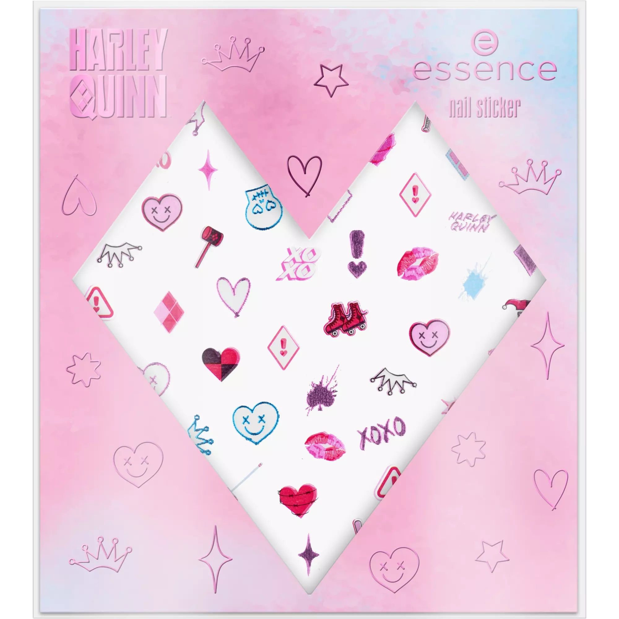 Essence Nail Art Harley Quinn Nail Sticker
