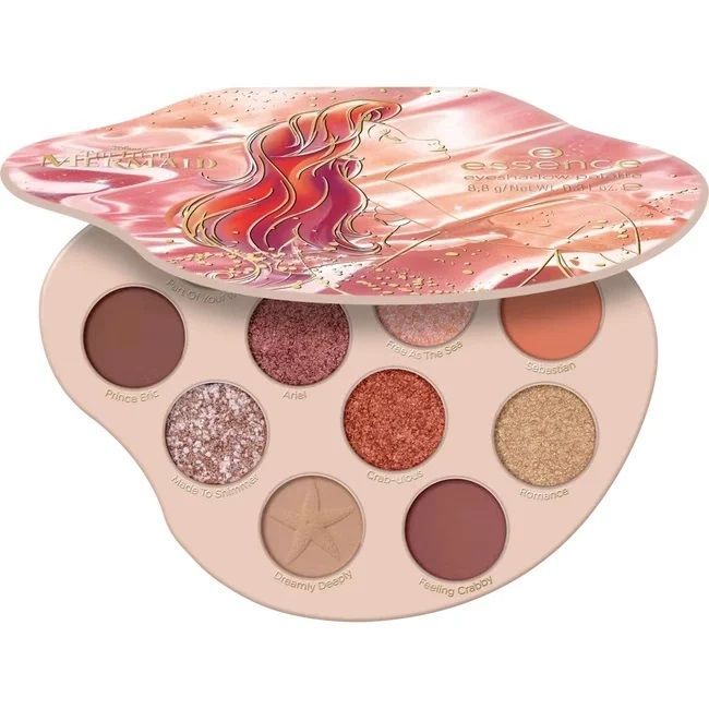 Essence Paleta Fard de ochi Disney The Little Mermaid Eyeshadow Palette 01 Dreaming Of Another World 8.8g