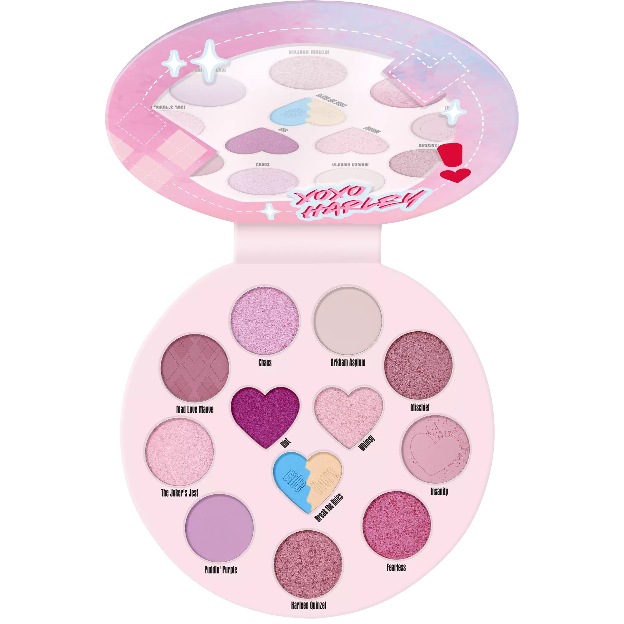 Essence Paleta Fard de Ochi Harley Quinn Eyeshadow Palette 01 Hey Puddin' 10.2g
