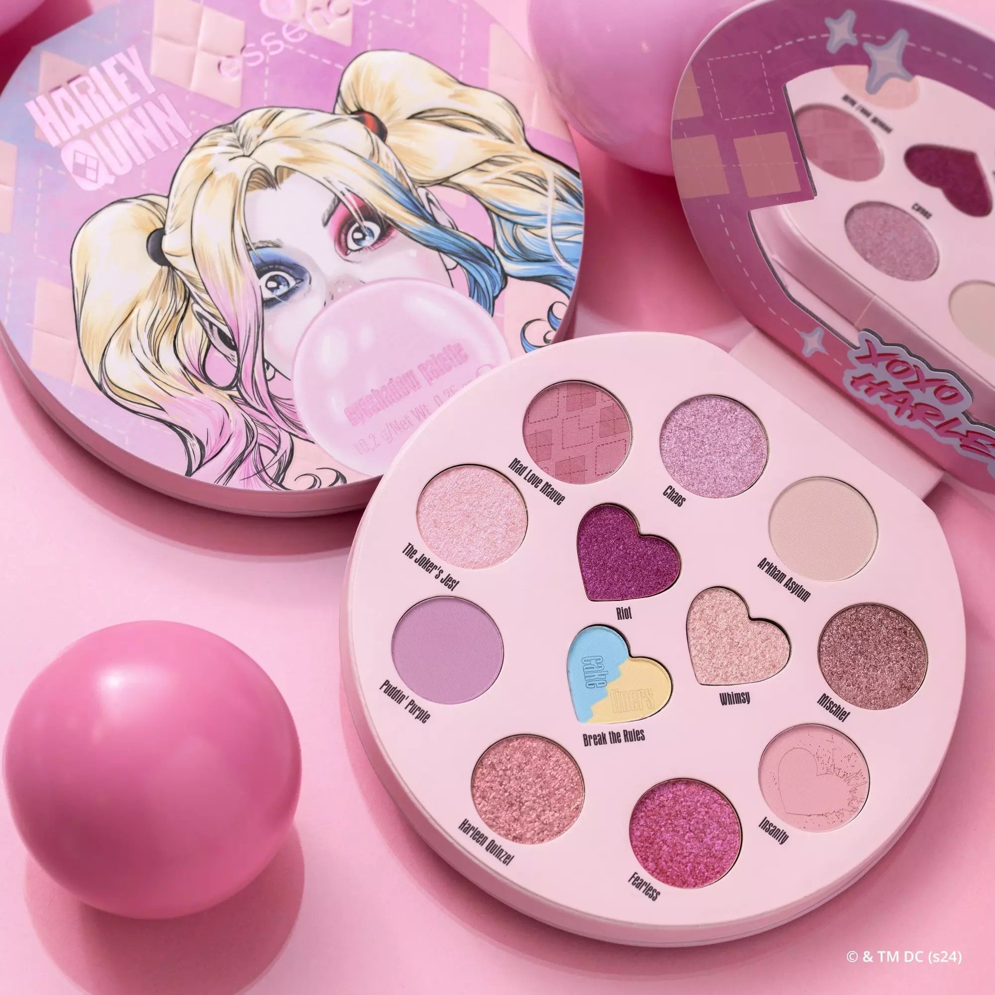 Essence Paleta Fard de Ochi Harley Quinn Eyeshadow Palette 01 Hey Puddin' 10.2g