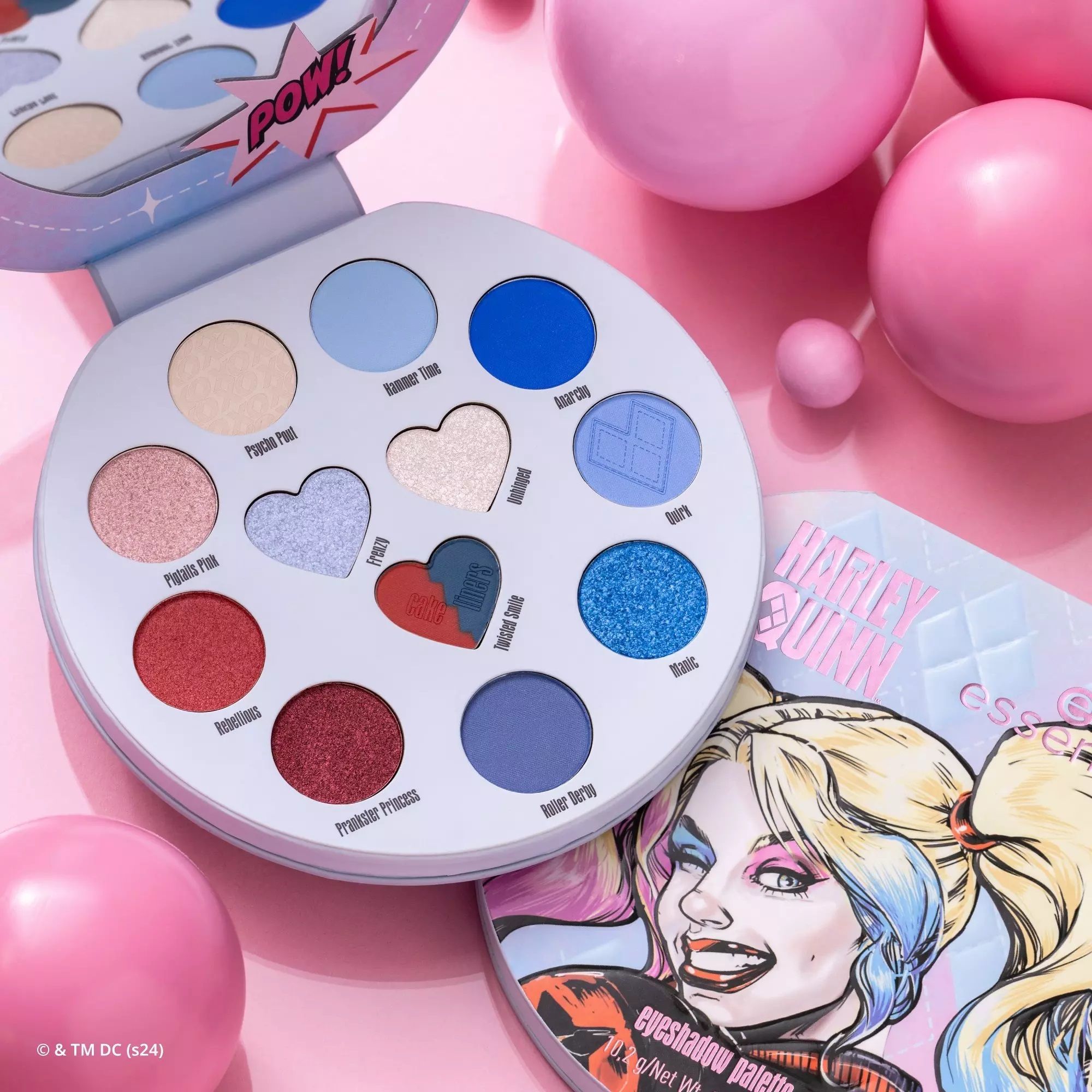 Essence Paleta Fard de Ochi Harley Quinn Eyeshadow Palette 02 Mad Love 10.2g