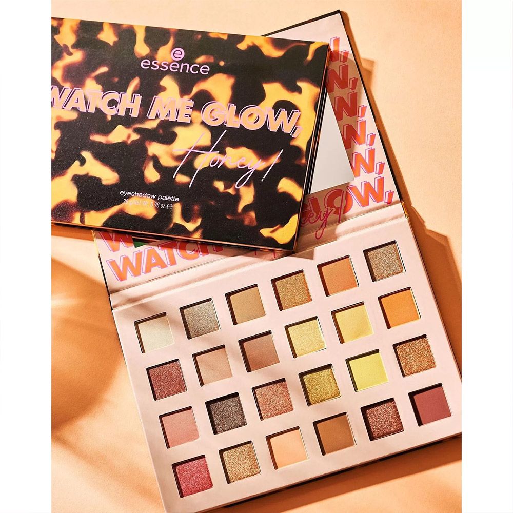 Essence Paleta Fard de Ochi Watch Me Glow, Honey! 01 It's Glow Or Never! 28g