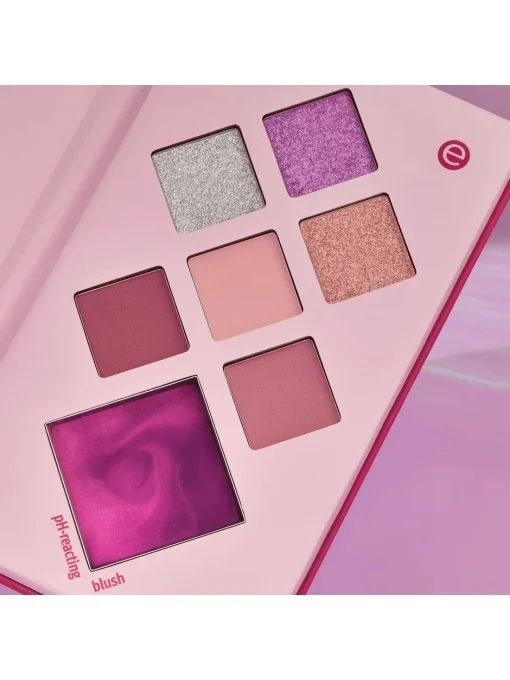 Essence Paleta Farduri Crystal Crush Eye&Face Palette 01 Quartz Crush 7.1g 