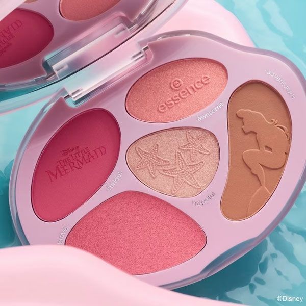 Essence Paleta Fata Disney The Little Mermaid Face Palette 8.9g