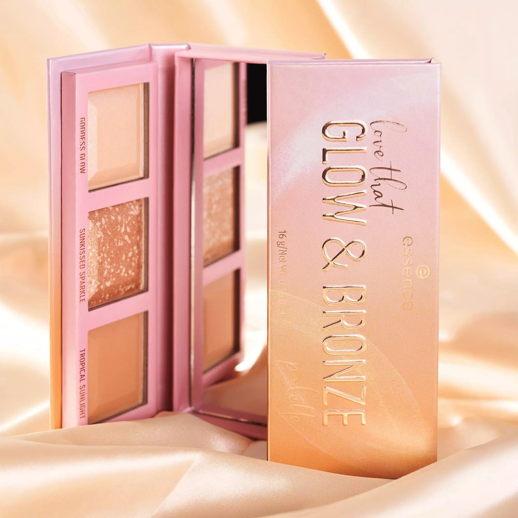 Essence Paleta Iluminatoare Love That Glow & Bronze Palette 16g