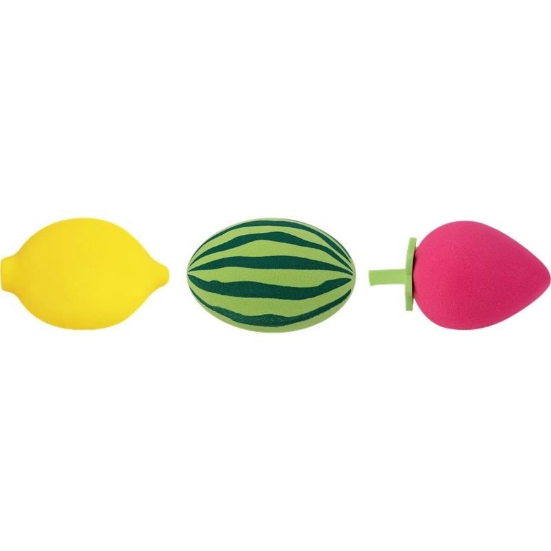 Essence Party Juicy Bomb Beauty Blender Set 3xBurete Machiaj 01 Fruity Fusion 