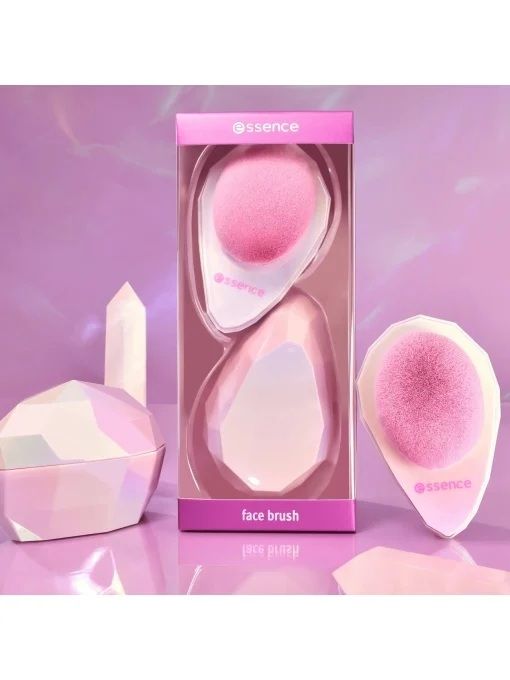 Essence Pensula Fata Crystal Crush Face Brush 01 Opal Magic