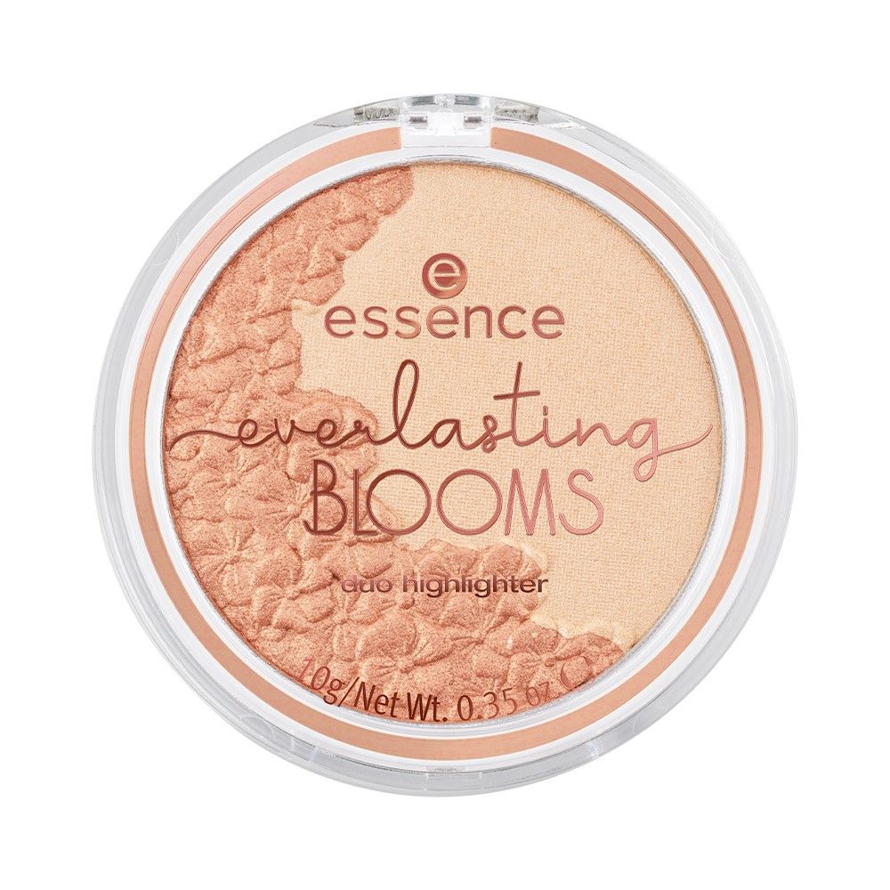 Essence Pudra Iluminatoare Everlasting Blooms Duo Highlighter 01 Bloom Wild&Shine Bright! 10g