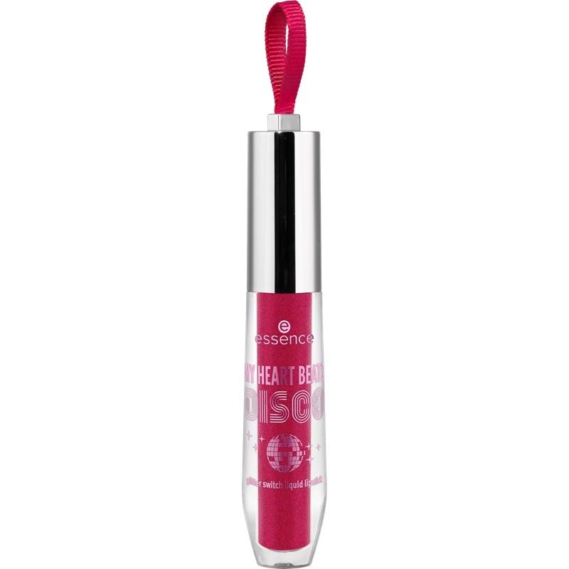 Essence Ruj My Heart Beats Disco Glitter Switch Liquid Lipstick 2.76ml 