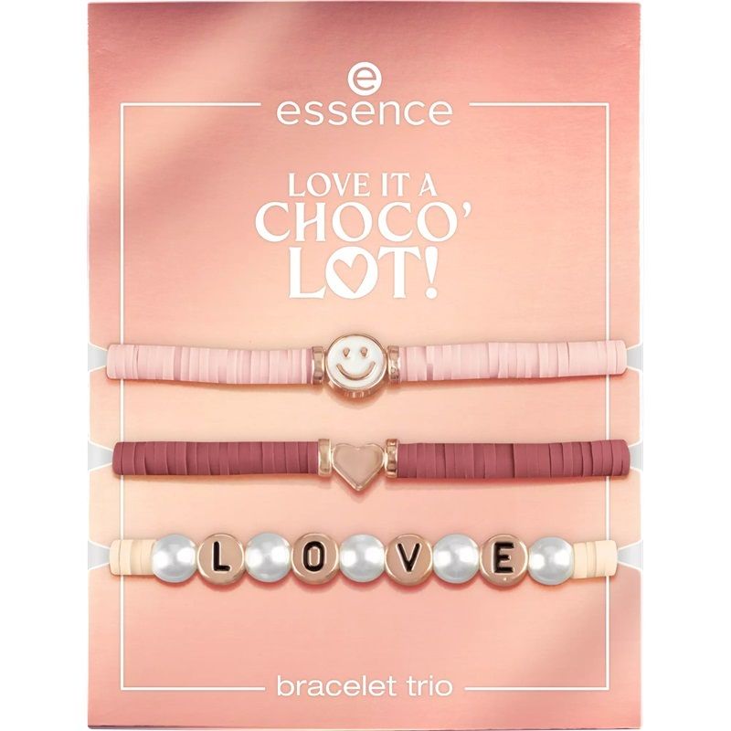 Essence Set Bratari Love It A Choco' Lot! Bracelet Trio