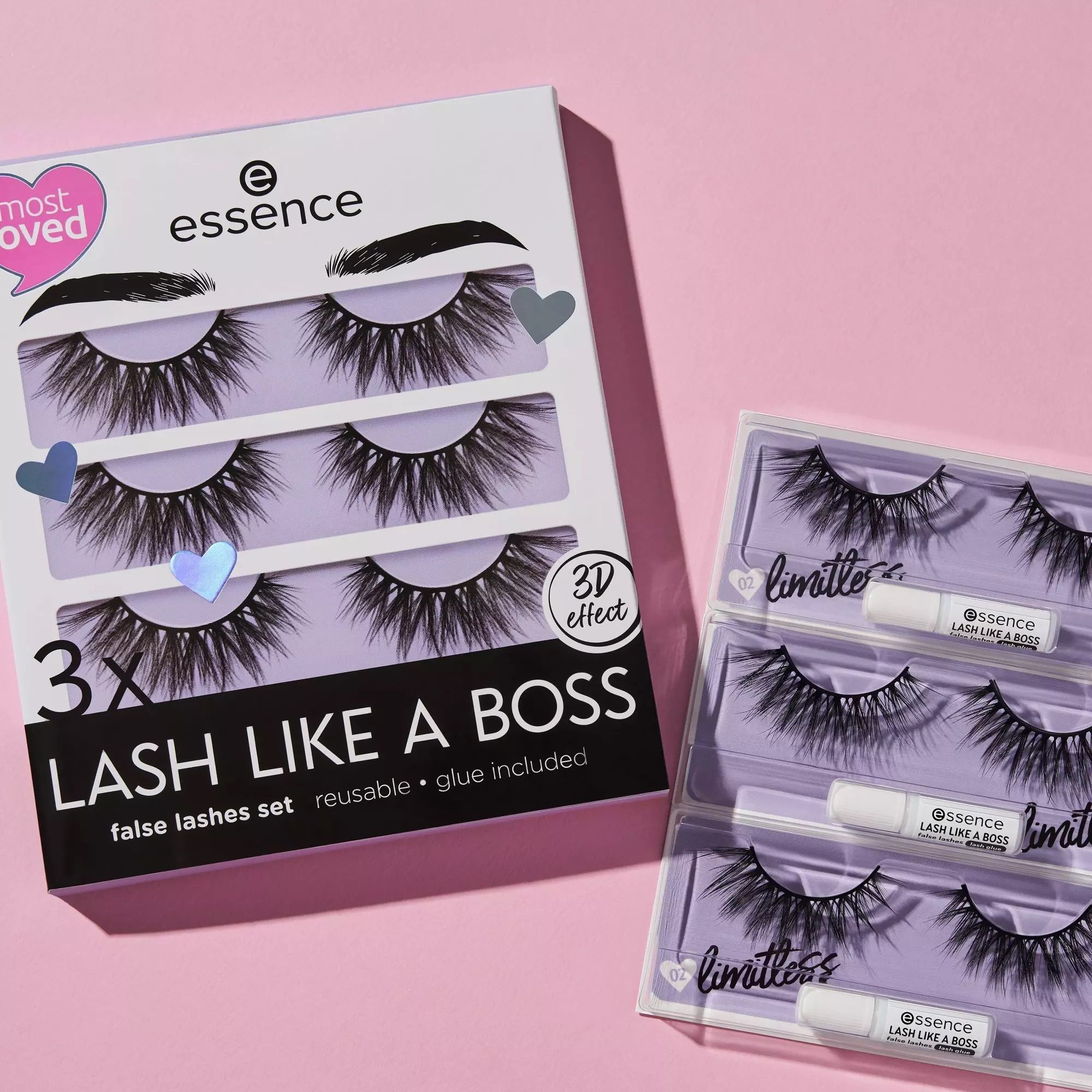 Essence Set Gene False Lash Like A Boss 02