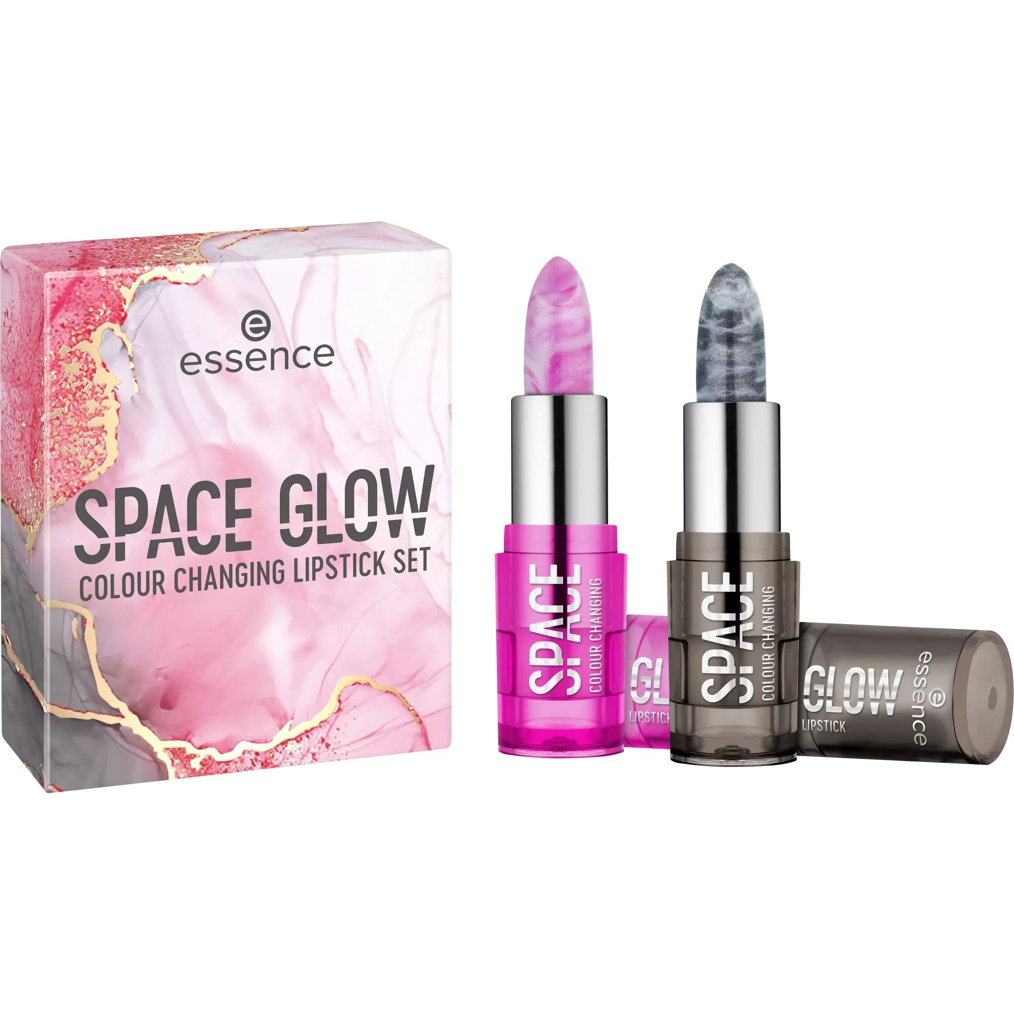 Essence Set Space Glow Colour Changing Lipstick