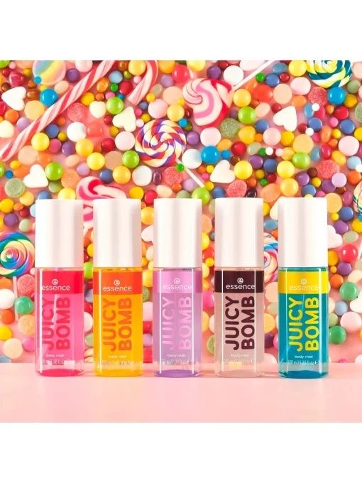 Essence Spray pentru Corp Juicy Bomb Sweet Drop Body Mist 104 Cookie Crazy 100ml